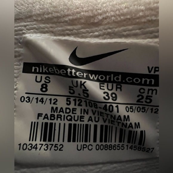 NIKE 💜💗 Training, Impact Shoes / Purple w Pink Swoosh , White Soles - Picture 3 of 11